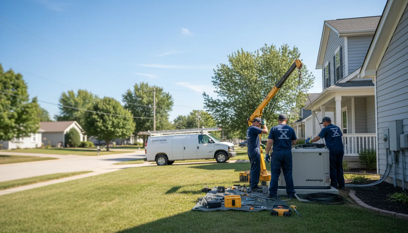 Generator Installation in Elk Mound, WI near me